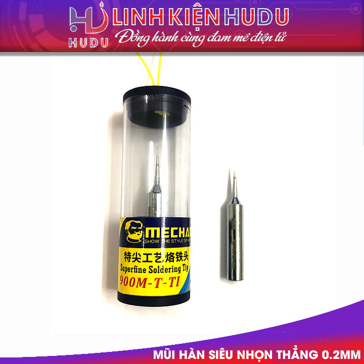 Mũi hàn siêu nhọn thẳng 0.2mm